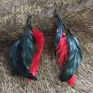 Feather Earrings